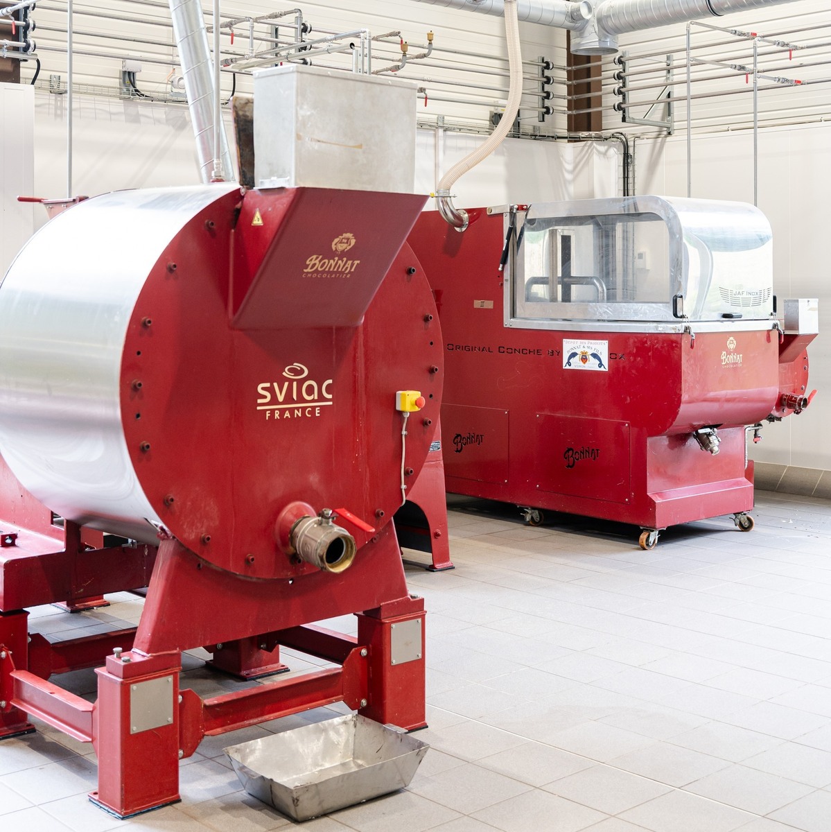 Machines du laboratoire de Crossey