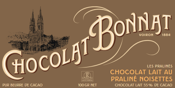 Tablette Chocolat Lait au Praliné noisettes