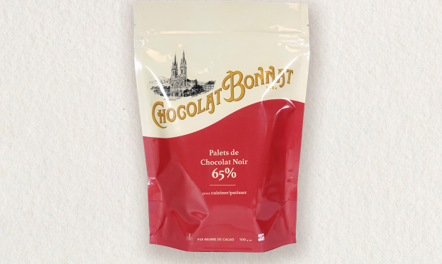 Palets de Chocolat noir 65% sac de 500g