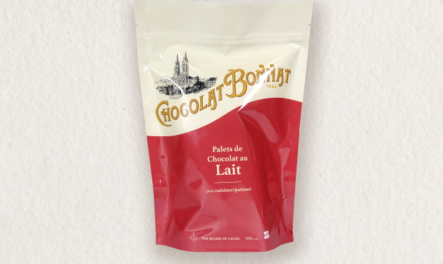 Palets de Chocolat au Lait 55% sac de 500g